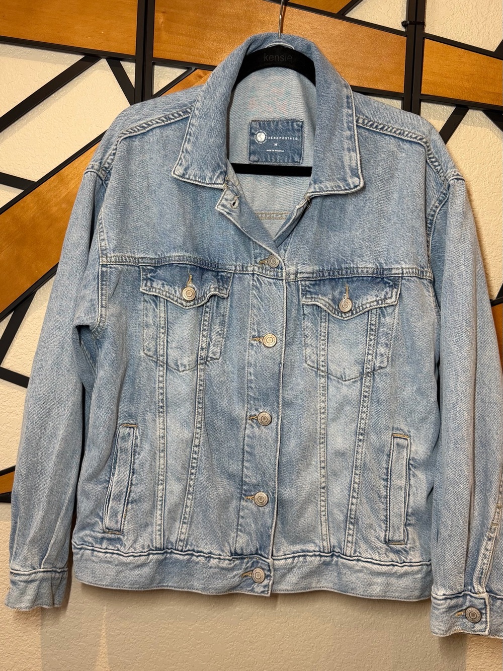 Aeropostle Wash Blue Denim Jacket